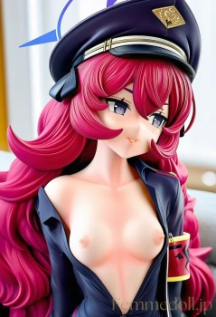 【ブルアカ】イロハ「先生、こっち来てよ…」制服から肌チラで誘惑ポーズ【AIエロイラスト24枚】の画像