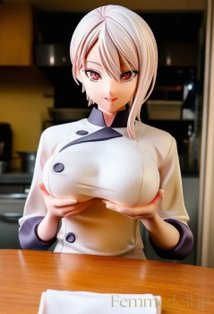 【食戟のソーマ】アリス・ナキリ「ふふ、熱い視線ね」巨乳寄せで優雅誘惑【フィギュア風エロ24枚】の画像