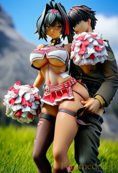 【NIKKE】ベイ野外SEX。むちむちボディで限界誘惑【AIイラスト30枚】の画像