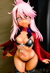 【FGO】クロエ「キスしてあげる♡」褐色露出の小悪魔誘惑【フィギュア風AI24枚】の画像