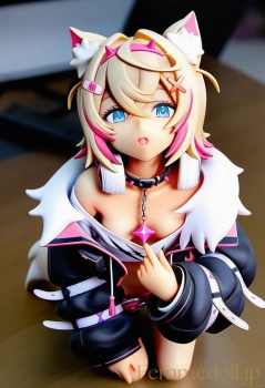 【hololive】モココ「えへへ、遊ぼうよ…」胸チラで誘惑ポーズ【AIエロイラスト24枚】の画像