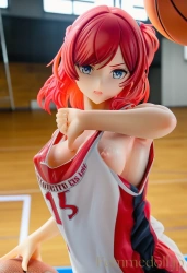 【オリジナル】バスケ部の柔らかおっぱいが汗でテカテカ胸チラ【エロイラスト42枚】の画像