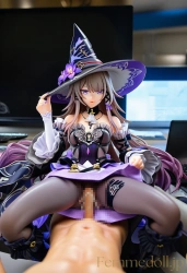 【崩スタ】マダム・ヘルタ：知の仮面に潜む妖艶な渇望【AI生成イラスト42枚】の画像