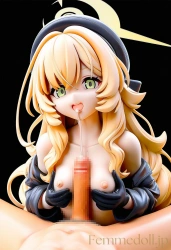 【ブルアカ】ニヤニヤ教授：細身の誘惑にまみれる禁断の滴【AI生成イラスト24枚】の画像