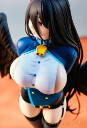 【ブルーアーカイブ】アコ衣装で爆乳を晒すハスミ…優等生の羞恥心が蕩ける過激イラスト集34枚の画像