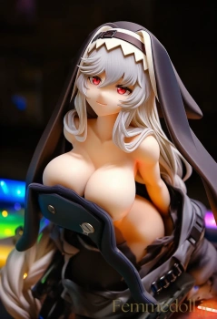 【アークナイツ】スペクター：狂気と色香が溶け合う白髪の深淵誘惑【AI生成イラスト30枚】の画像
