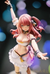 【オリジナル】アイドルの爆乳がダンスで揺れ視線釘付けに【フィギュア風CG30枚】の画像