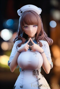 白衣の爆乳ナースが淫らに微笑む　極上看護であなたを虜にの画像
