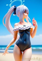 「…任務中なのに、体が疼いちゃう♡」ミヤコが海で発情誘惑？の画像