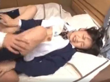 【中出し】女先輩にHの練習をお願いしまくって中出しSEXの画像