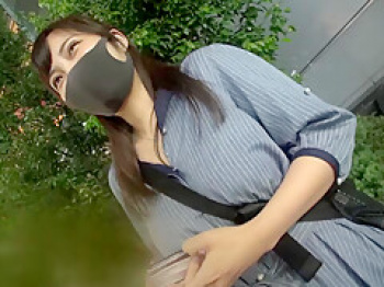 【素人企画】パイスラ着衣巨乳が目立つOLがエロSEX！狭い場所でマシュマロおっぱい乳揺れえちっくす！ の画像