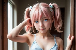 ピンクツインテール Part2の画像
