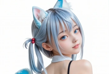 青耳猫ポートレート Part1の画像