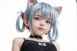 青耳猫ポートレート Part3の画像