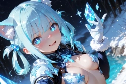 雪の猫耳娘 Part2の画像