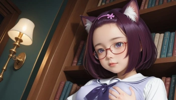 図書室と眼鏡っ子 Part2の画像