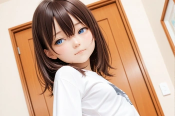 イライラ妹のグレーパンティの画像