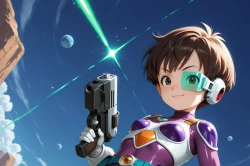 宇宙海賊の女の子 Part1の画像