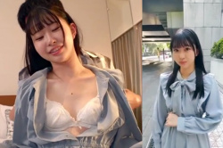 おっぱいは小さいけど感度は良好！清楚な見た目とは真逆な淫乱女子にずっぽり奥ピス…華奢なカラダに感じ顔がイイ❤の画像
