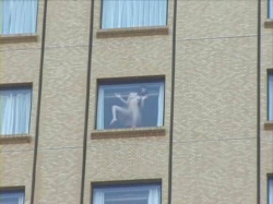 窓際で油断した女達ｗｗｗ下着姿や裸を盗撮した流出エロ画像の画像