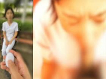 【個人撮影】仲いいなwww嫁にナース服着せて遠隔ローター散歩の後ホテルでセックスする夫婦の投稿映像!の画像