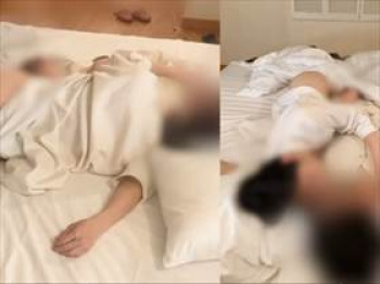 【個人撮影】2人の笑い声が響く寝室。変態だけど仲良しな夫婦が撮影した妄想セックス投稿映像です!の画像
