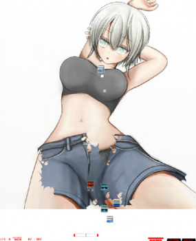 【Flash終了間近】脱衣ブロック崩しで服を脱がしてみよう(Flash終了まであと・・・日)の画像