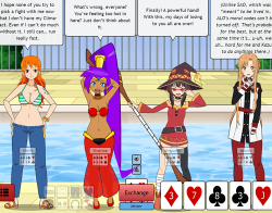 【エロゲーム】永遠にできそうな脱衣ポーカー、あのキャラも全裸でオナニー！(Strip Poker Night)【スマホ可】の画像