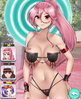 【エロゲーム】クリックで女の子を洗脳して裸に!スパイラルクリッカー(バージョンアップ対応)【Spiral Clicker 0.41】の画像