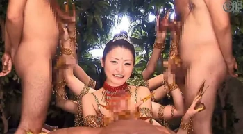 千手観音が風俗嬢になったら凄そうですね つぼみ【GIF9枚】の画像