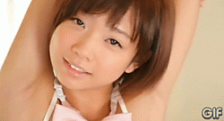 かわいい少女のワキの下【GIF1枚】の画像