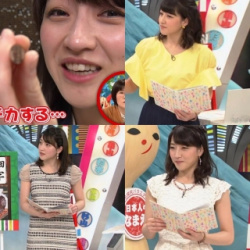 NHK赤木野々花アナが可愛い笑顔と美乳衣装で魅せた 5/14「日本人のおなまえっ!」の画像