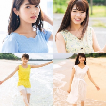 お天気キャスター谷尻萌が誌面でも魅せるグラビア画像の画像