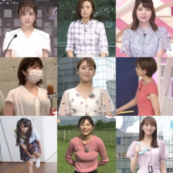 日本テレビ 令和2年7月第2週の早朝を素敵な美貌と着衣おっぱいで彩る女子アナ、キャスター達の画像