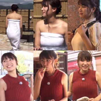 久松郁実が美貌と美巨乳ボディで魅せた「太川蛭子のローカル鉄道寄り道旅・箱根編」の画像