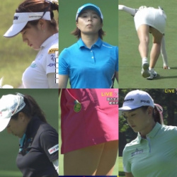 女子プロゴルファー達が素晴らしいプレーと巨乳美尻で魅せた「NEC 軽井沢72ゴルフトーナメント 」の画像