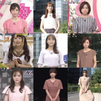 日本テレビ 令和2年9月第1週の早朝を素敵な美貌と着衣おっぱいで彩る女子アナ、キャスター達の画像