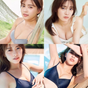 戦隊ヒロイン新條由芽が美しいスタイルを水着姿と魅せたグラビア画像(4)の画像
