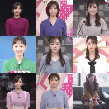 日本テレビ 令和2年10月第4週の早朝を素敵な美貌と着衣おっぱいで彩る女子アナ、キャスター達の画像