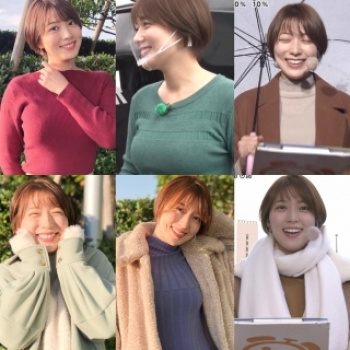令和2年11月第1週も晩秋の装いと天気を伝えてくれる阿部華也子「めざましテレビ」の画像