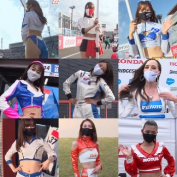 レースクイーン達が素晴らしいスタイルと美貌で魅せた「SUPER GT+」の画像