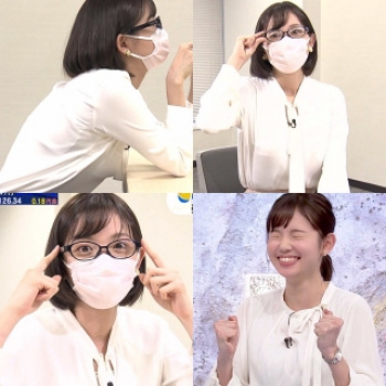 テレ東・田中瞳アナが美貌と美乳姿で魅せた 1/13 WBS「トレたま」の画像