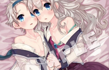 『ボク姫PROJECT』店舗特典で女装男子のえっちな水着姿や服を脱いでるエロイラストの画像