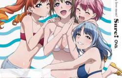 アニメ『通常攻撃が全体攻撃で二回攻撃のお母さんは好きですか？』OVAで女の子たちの水着姿の画像