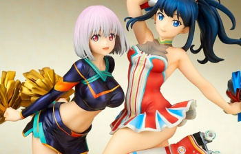 『SSSS.GRIDMAN』六花とアカネのエロいエロいムチムチチアガール姿のエロフィギュア！の画像