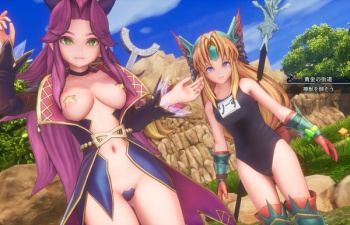 『聖剣伝説3』すごいエロすぎるほぼ裸みたいな衣装やムチムチスク水衣装のエロMOD！の画像