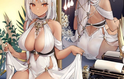 『アズールレーン』女の子たちのエロおっぱいのドレス姿のエロ衣装やエロすぎLive2Dなどの画像