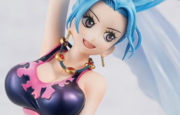 『ワンピース』ビビのエロい衣装の踊り子姿でエロいおっぱいのエロフィギュア！の画像