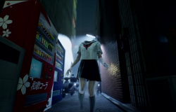 PS5新作タイトル『Ghostwire: Tokyo』首なし女子高生の妖怪のスカートの中は・・・の画像