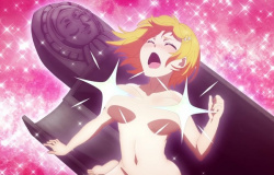 アニメ『ド級編隊エグゼロス』PVで女の子たちのエロいおっぱい丸出しや裸のエロシーン！の画像